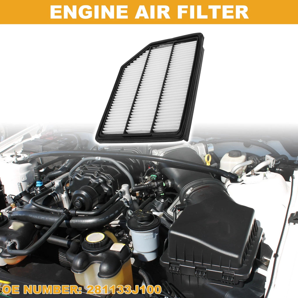 Engine Air Filter Replacement for Hyundai Veracruz (2007–2012) 1 Pack