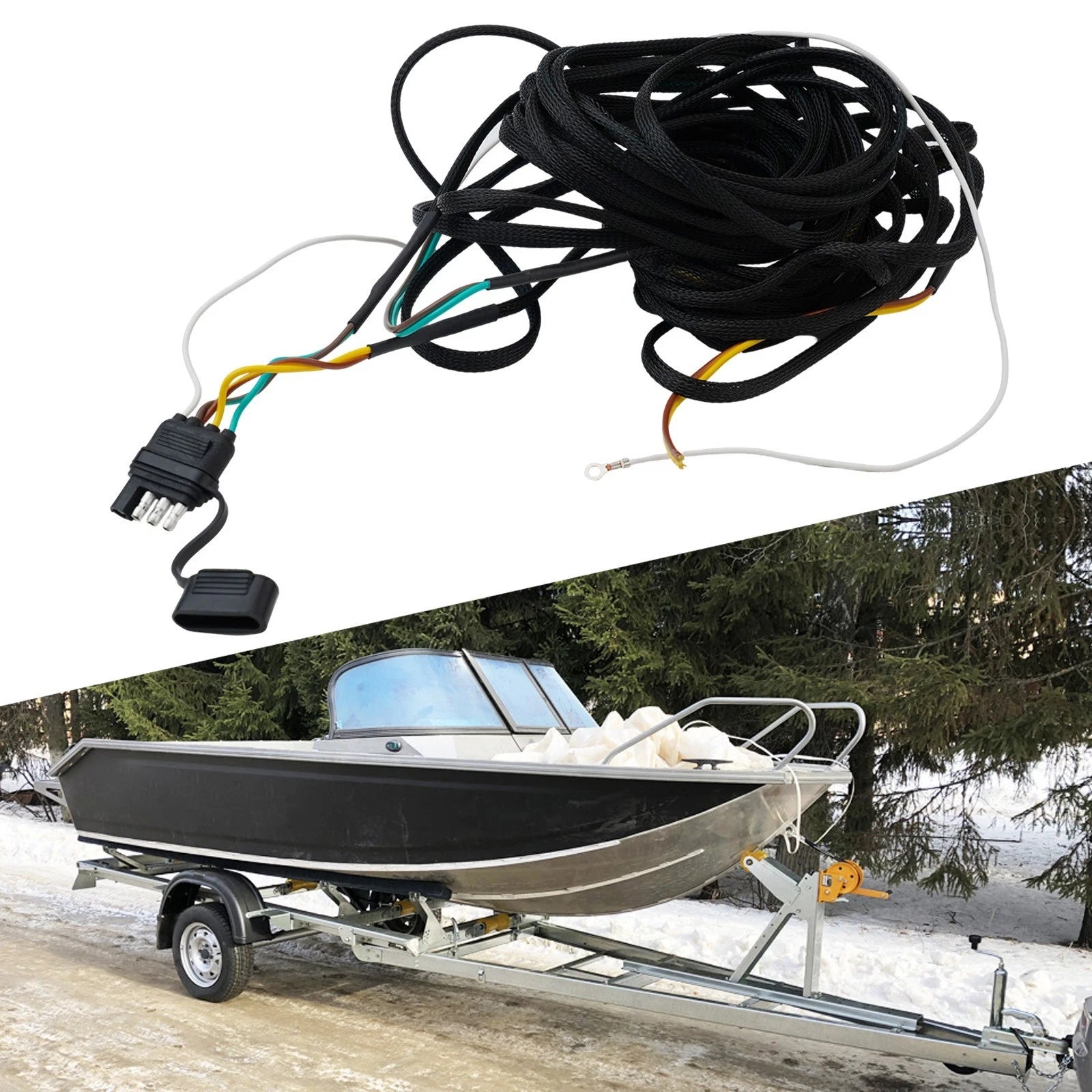 4 Pin Trailer Wire Kit for Taillights