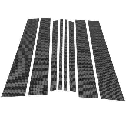 8 Pcs Door Pillar Window Trim Replacement for Honda Ridgeline (2017–2023)