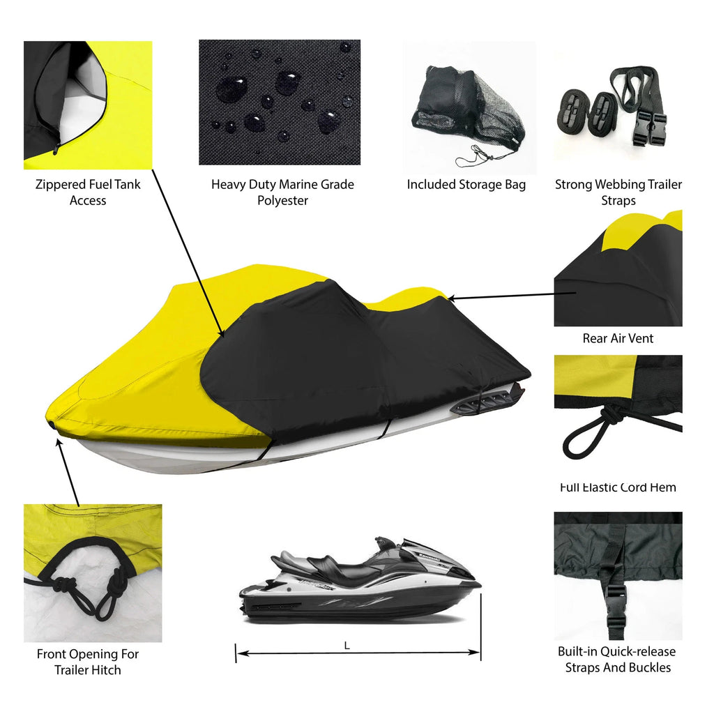 Trailerable Storage Cover for Yamaha Wave Blaster (1993–1996)