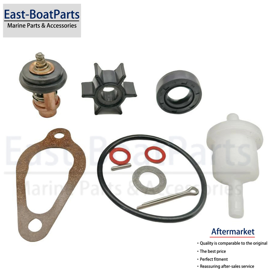 Maintenance Impeller Kit for Tohatsu Nissan 4-6 HP Outboards (4 Str 369-65021-1)