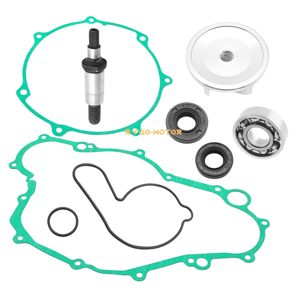 Water Pump Rebuild Kit for Yamaha YFZ450 (2004–2013) - Impeller, Bearing, Shaft, Gasket