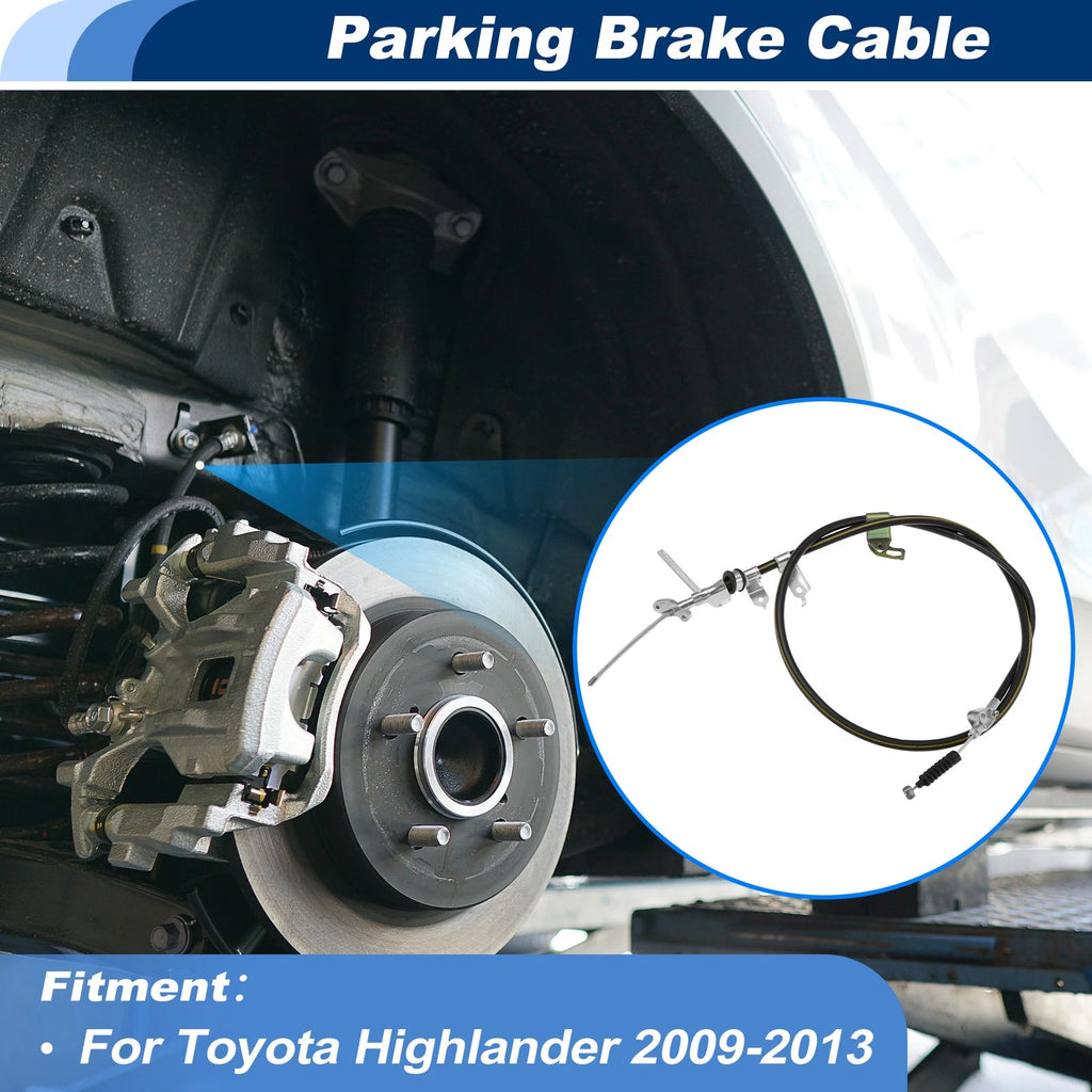 Rear Left Parking Brake Cable Assembly for Toyota Highlander (2009–2013)