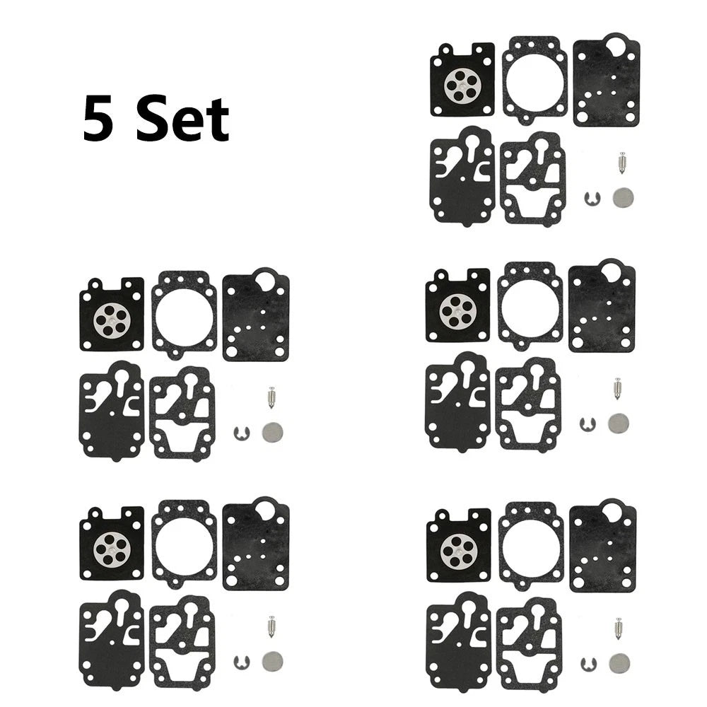 Set of 5 Carburetor Gasket Parts for ECHO PB-500 (P003002230, Walbro K10-WLA)
