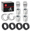 Set of 4 A-Arm Bushings for Honda Sportrax 400 TRX400EX (1999–2008)