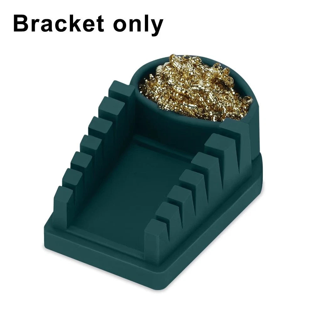 6-Groove Silicone Solder Holder for Precise Wire Placement
