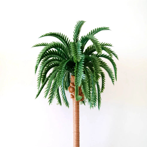 10pc Coconut Palm Tree Models for Landscape Garden Railway Scenery