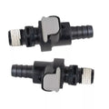 2X Attwood Sprayless Marine Fuel Connector for Universal (8838US6)