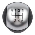 6 Speed Gear Shift Knob for Ford Transit Mk7 (2006–2014) Black Silver