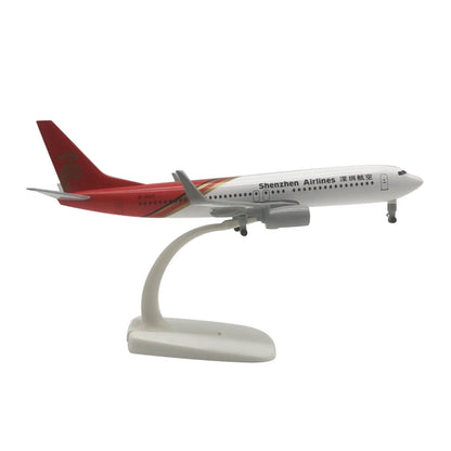 Diecast Alloy B737 Model Toy 1/350 Scale (20cm)