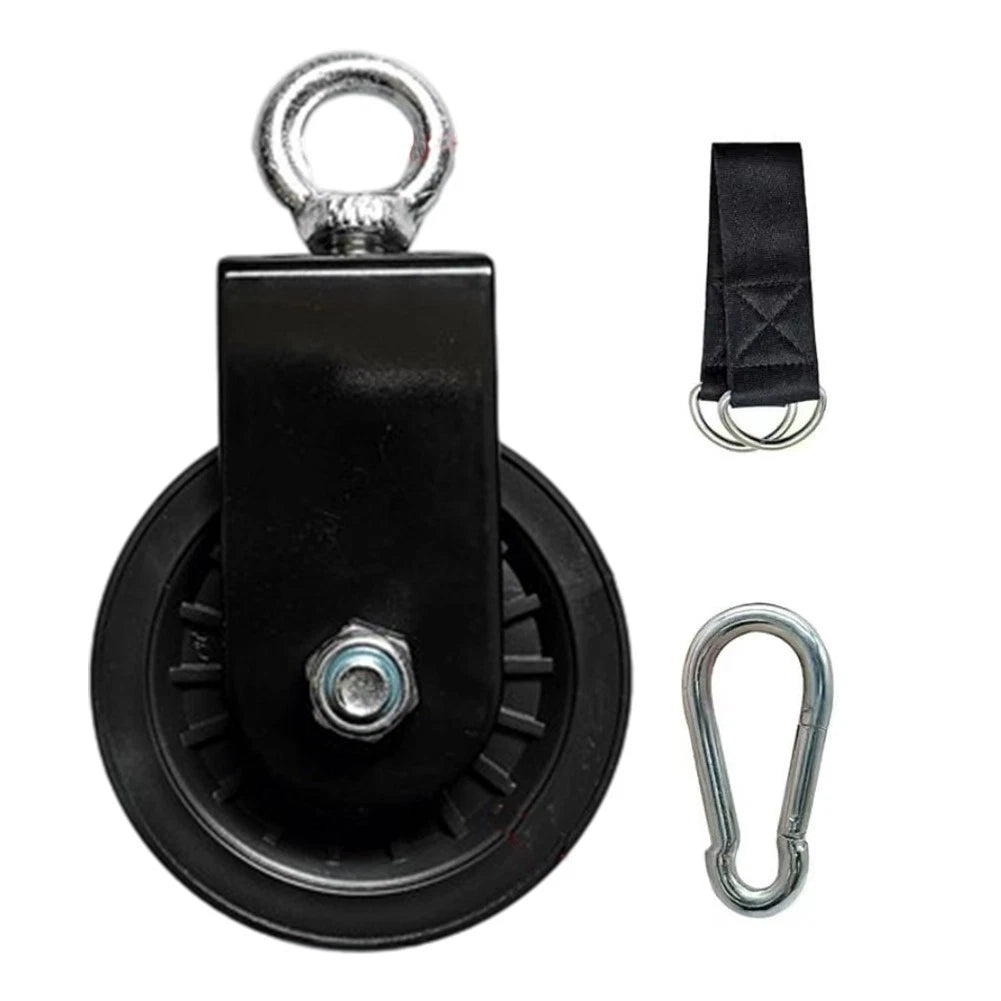 Silent Bearing Pulley for DIY Gym Equipment Setup