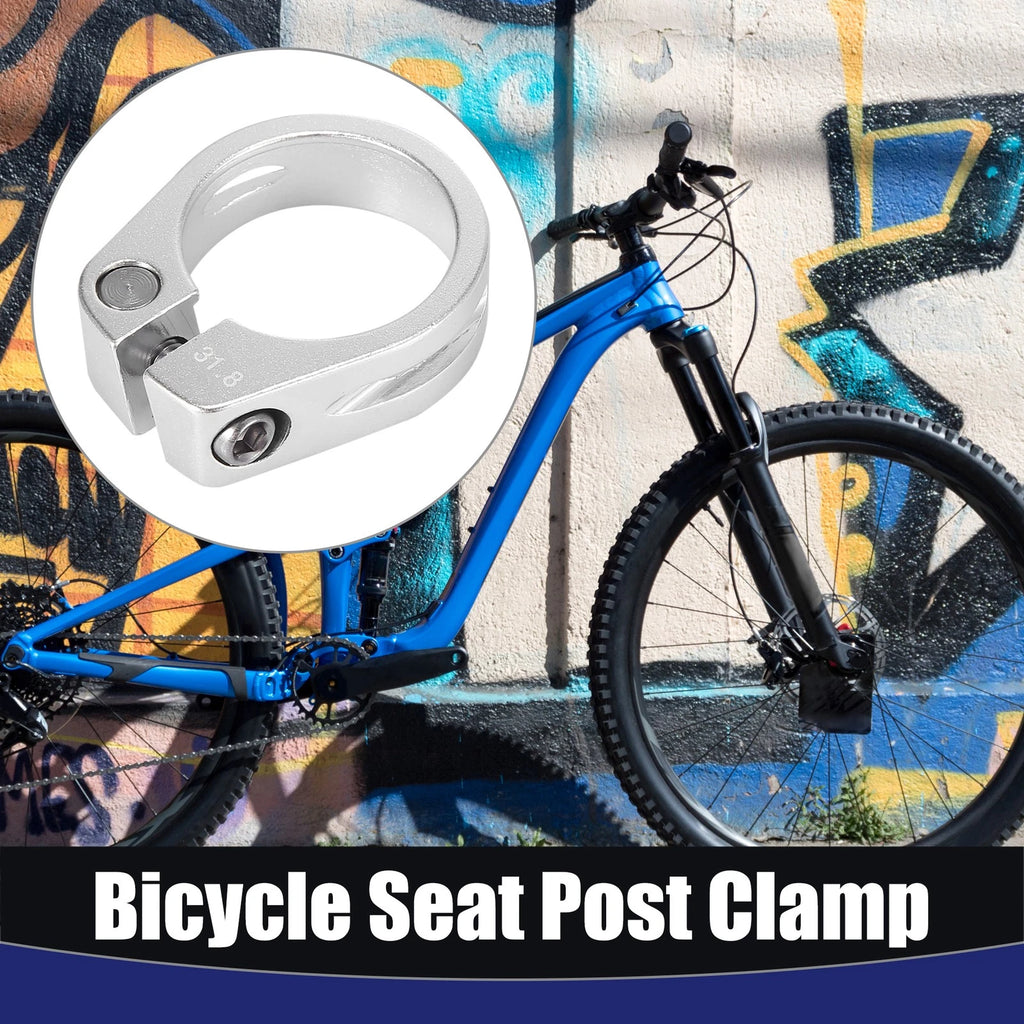 Seat Post Clamp 31.8mm Replacement for Universal Bicycle (1.25 Inch)