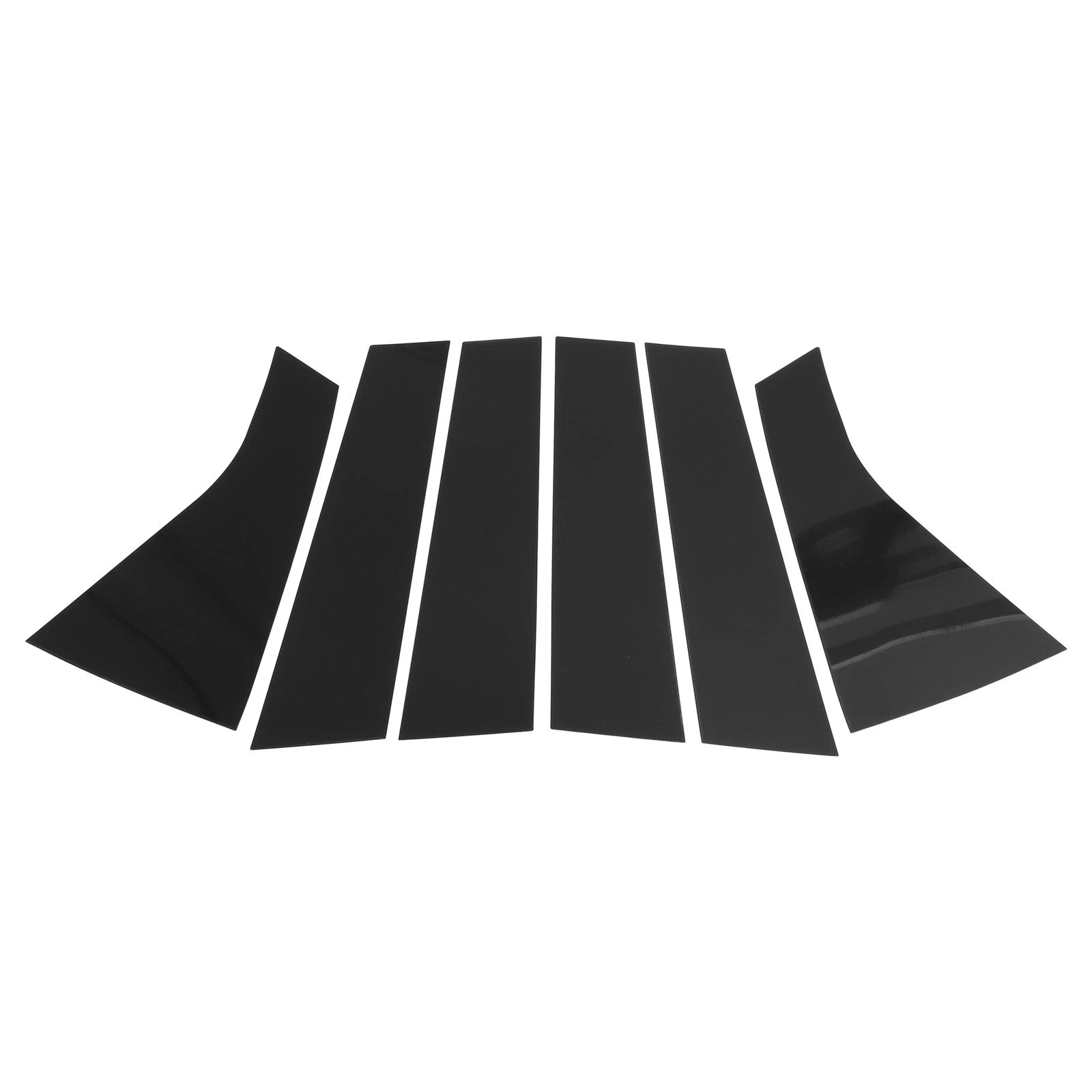6 Pcs Pillar Window Trim for Chevy Blazer (2019–2022) Black