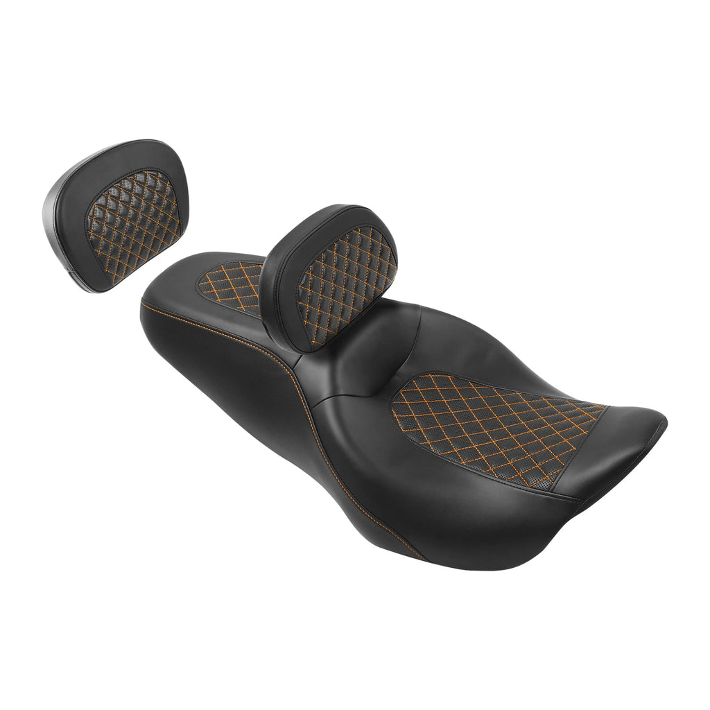 Seat Pad Backrest for Harley Road King Glide (2009–2023)
