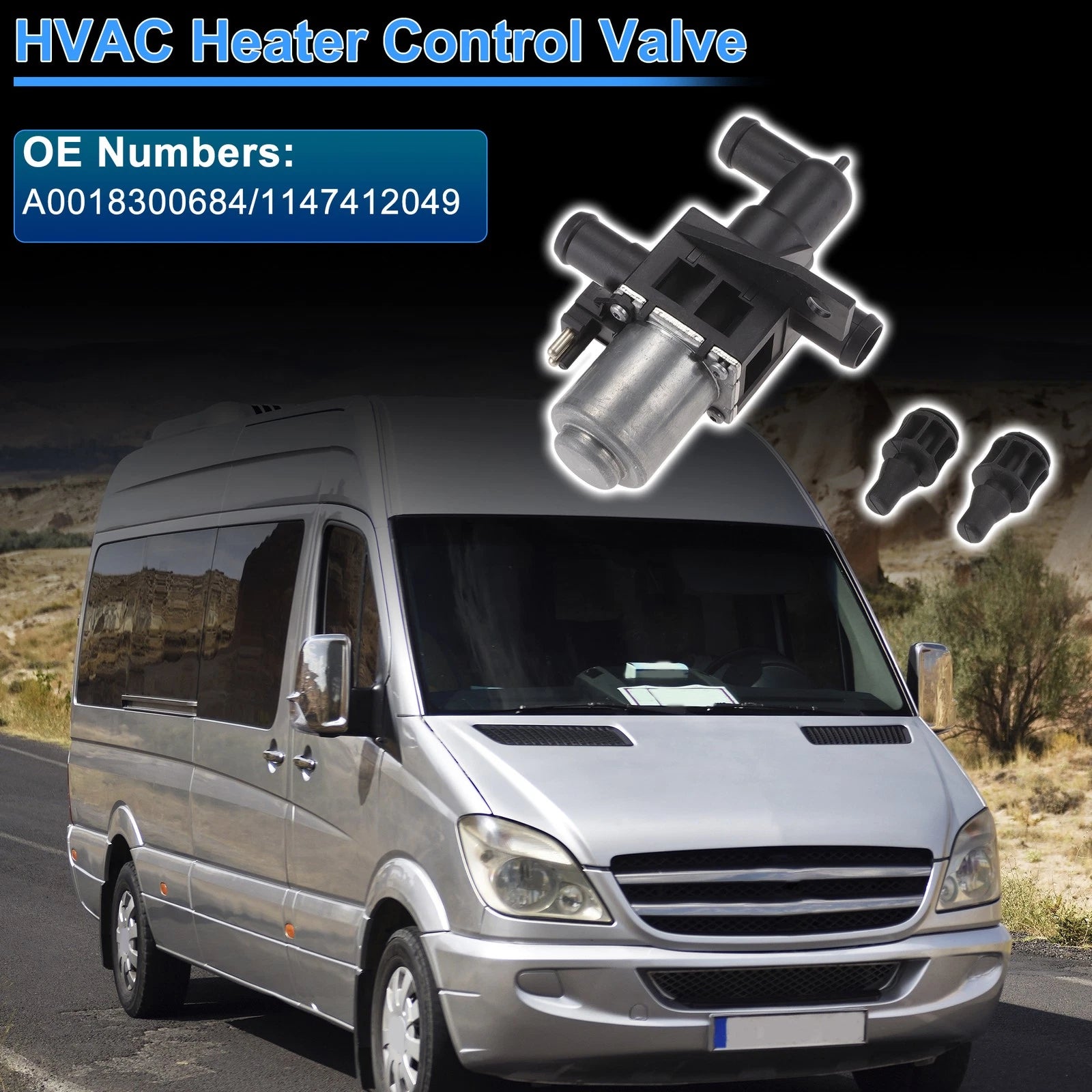 Heater Control Valve for Mercedes-Benz SL (R129) 280 (1993–2001) Replacement