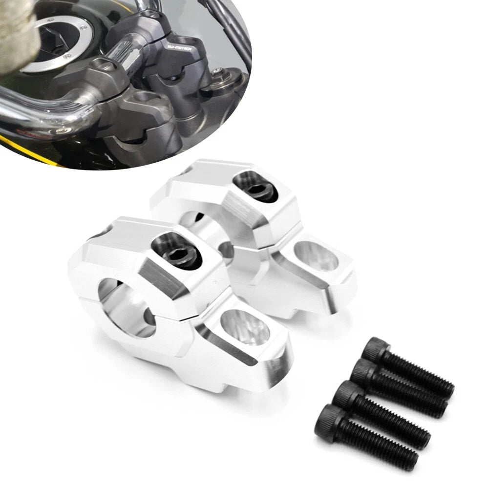 Handlebar Riser Bar Mount Clamp for Kawasaki Z900C Z900RS (2017–2023)