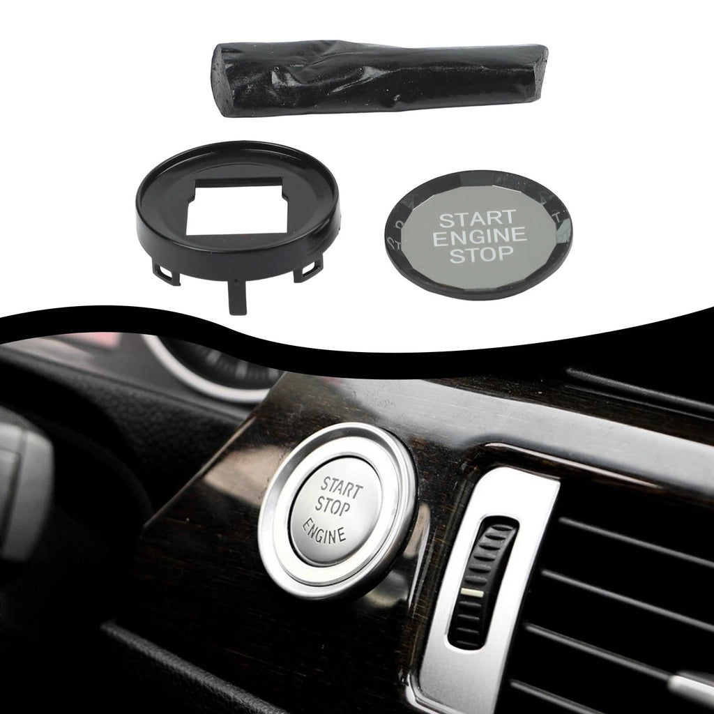 Crystal Start Stop Button with Night Light for BMW E90 E91 E92 E93
