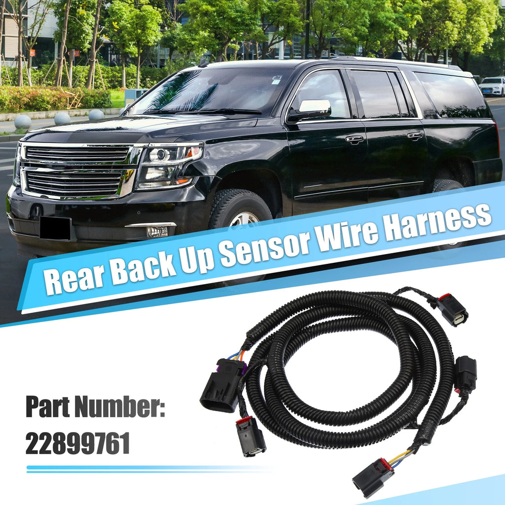 Rear Back Up Sensor Wire Harness Replacement for Chevy Suburban Tahoe (2015–2020)