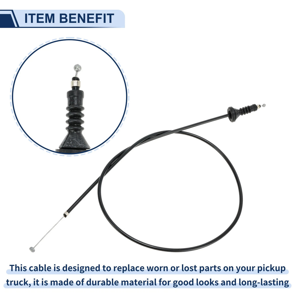 Hood Latch Release Cable for BMW X5 (2007–2013) No. 51237184452