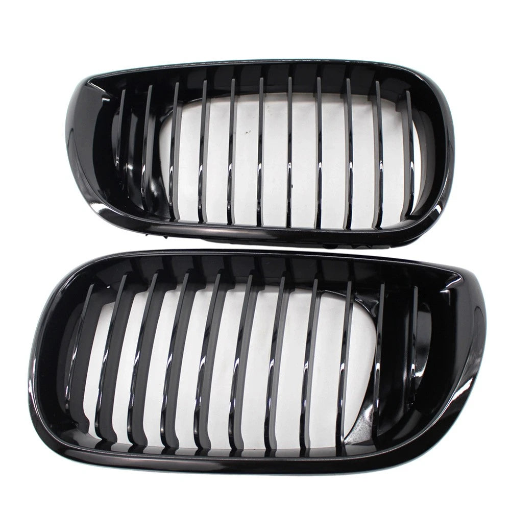 2X Front Hood Kidney Grilles for BMW 3 Series E46 (2002–2005)
