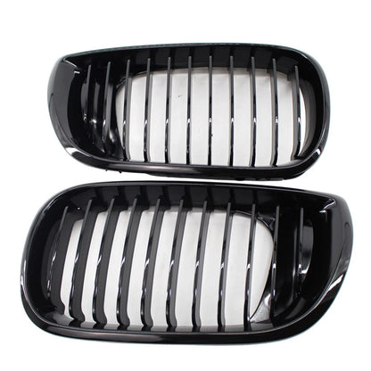 2X Front Hood Kidney Grilles for BMW 3 Series E46 (2002–2005)