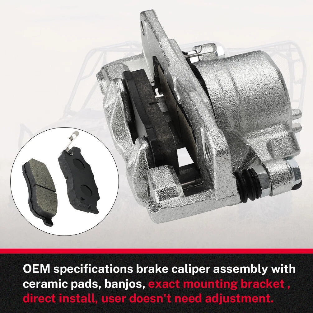 Front Right Brake Caliper for Honda Pioneer 500 700 (2014–2023)