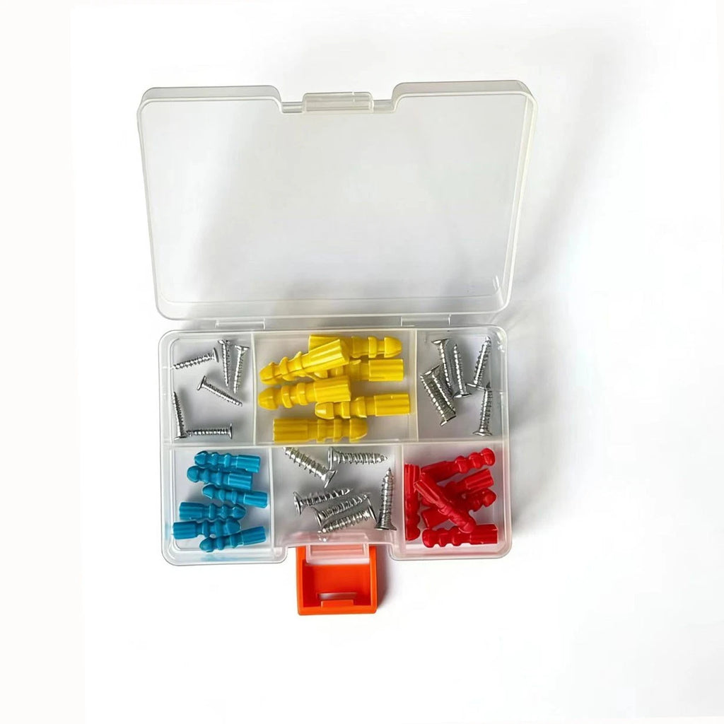36pcs Expansion Anchor Bolts Assortment for General Repairs