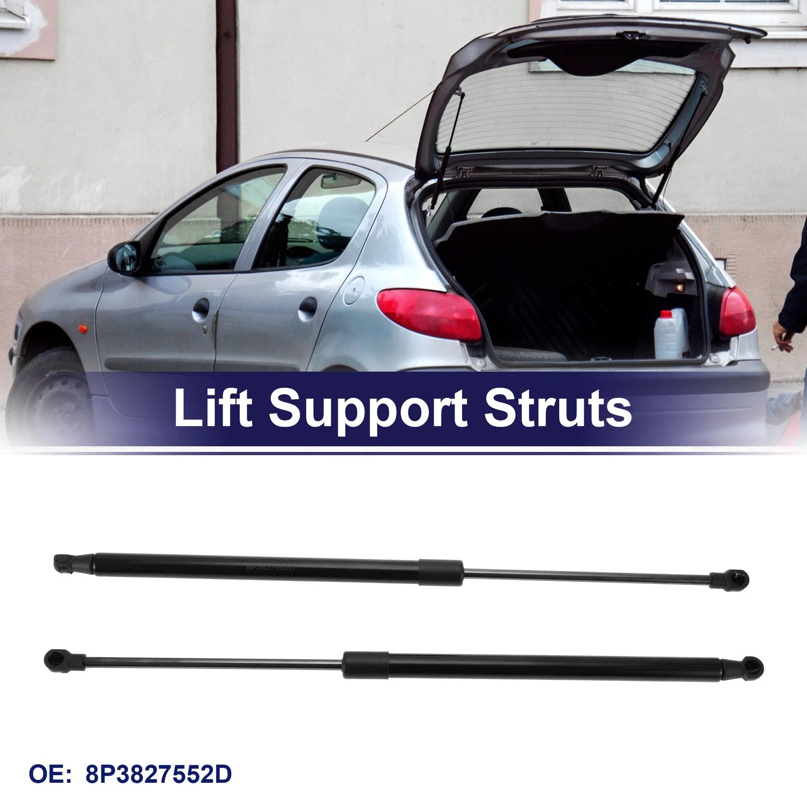 Tailgate Lift Support Strut Gas Spring for Audi A3 (2013–2020)