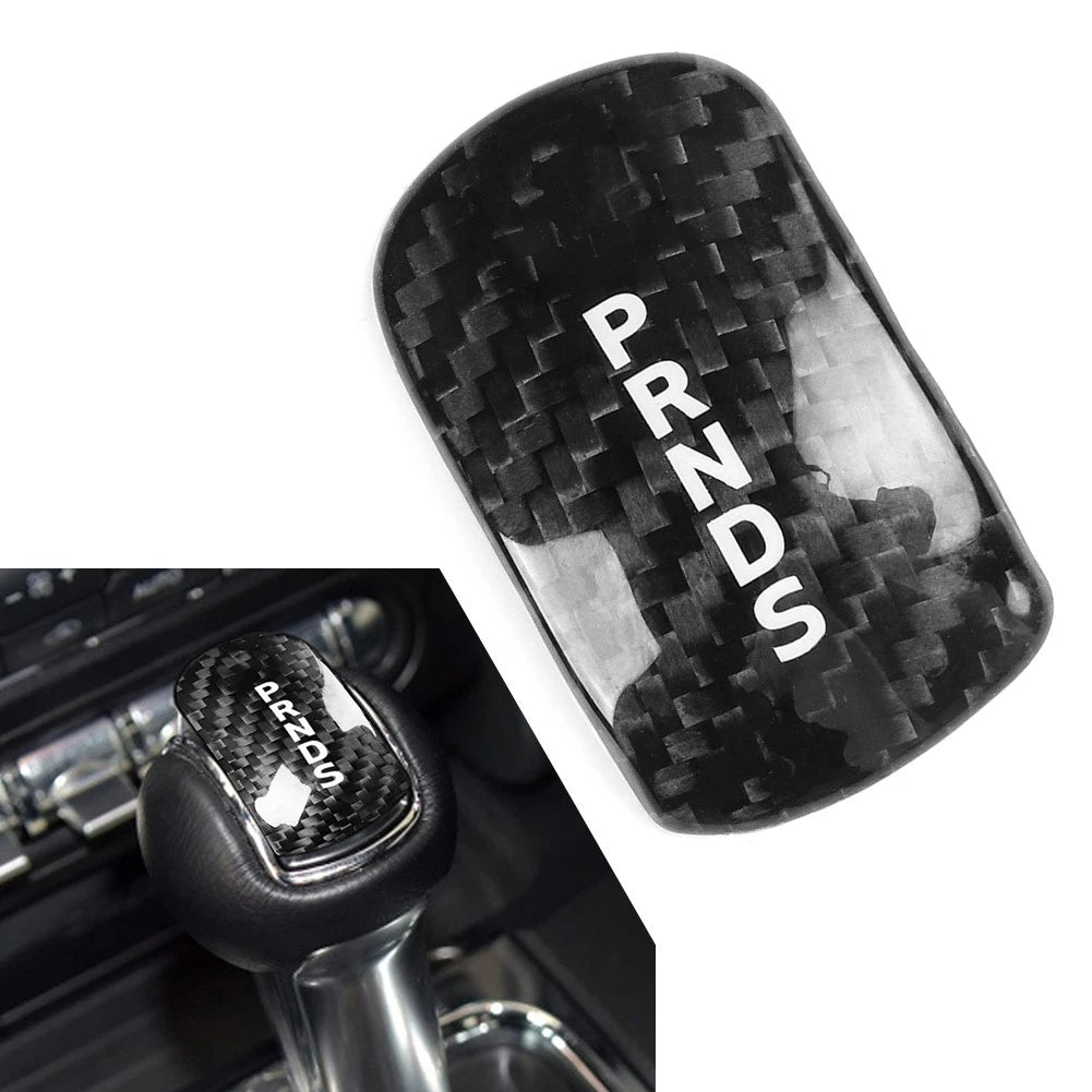 Shift Knob Cover Trim for Ford Mustang (2015–2023) Black Auto