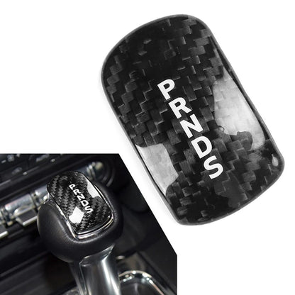 Shift Knob Cover Trim for Ford Mustang (2015–2023) Black Auto