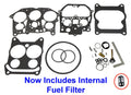 Carburetor Rebuild Kit for Mercruiser, Volvo, OMC (Rochester Quadrajet)