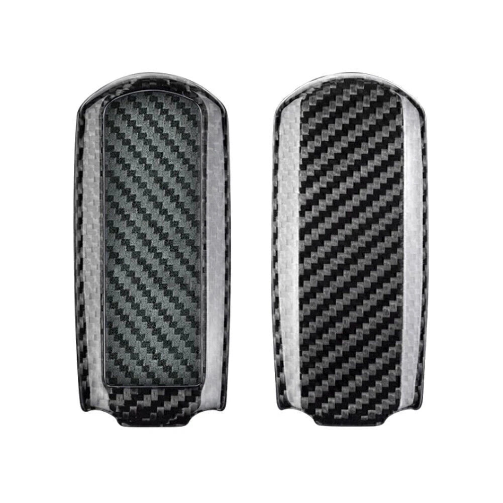 Remote Key Shell Cover for Mazda 3 5 6 CX-3 CX-9 CX-5 (Carbon Fiber Black)