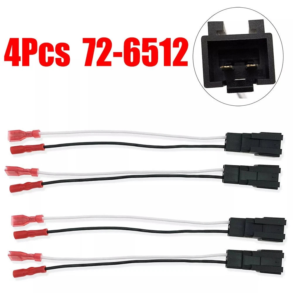 4Pcs Car Speaker Harness Set Compatible with Multiple For Chrysler Models