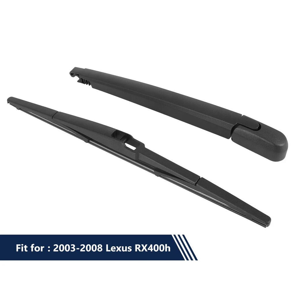 Rear Wiper Blade Arm Set Replacement for Lexus RX400h (2003–2008)