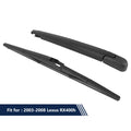 Rear Wiper Blade Arm Set Replacement for Lexus RX400h (2003–2008)