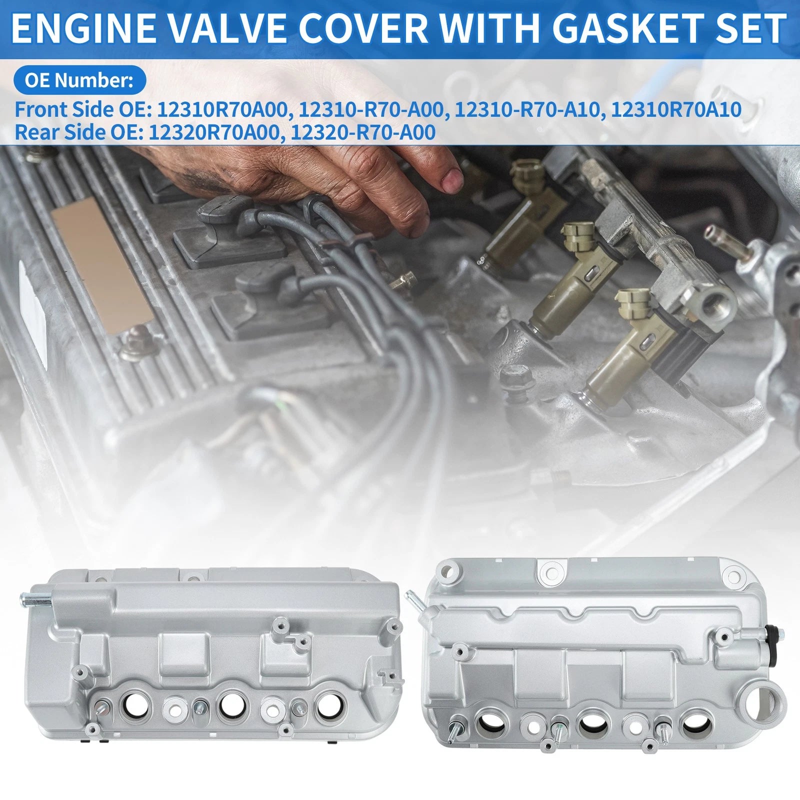 Engine Valve Cover Replacement for Honda Accord 3.5L V6 (2008–2012)