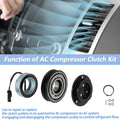Air Conditioner AC Compressor Clutch Kit for Chevrolet Cruze (2012–2016)