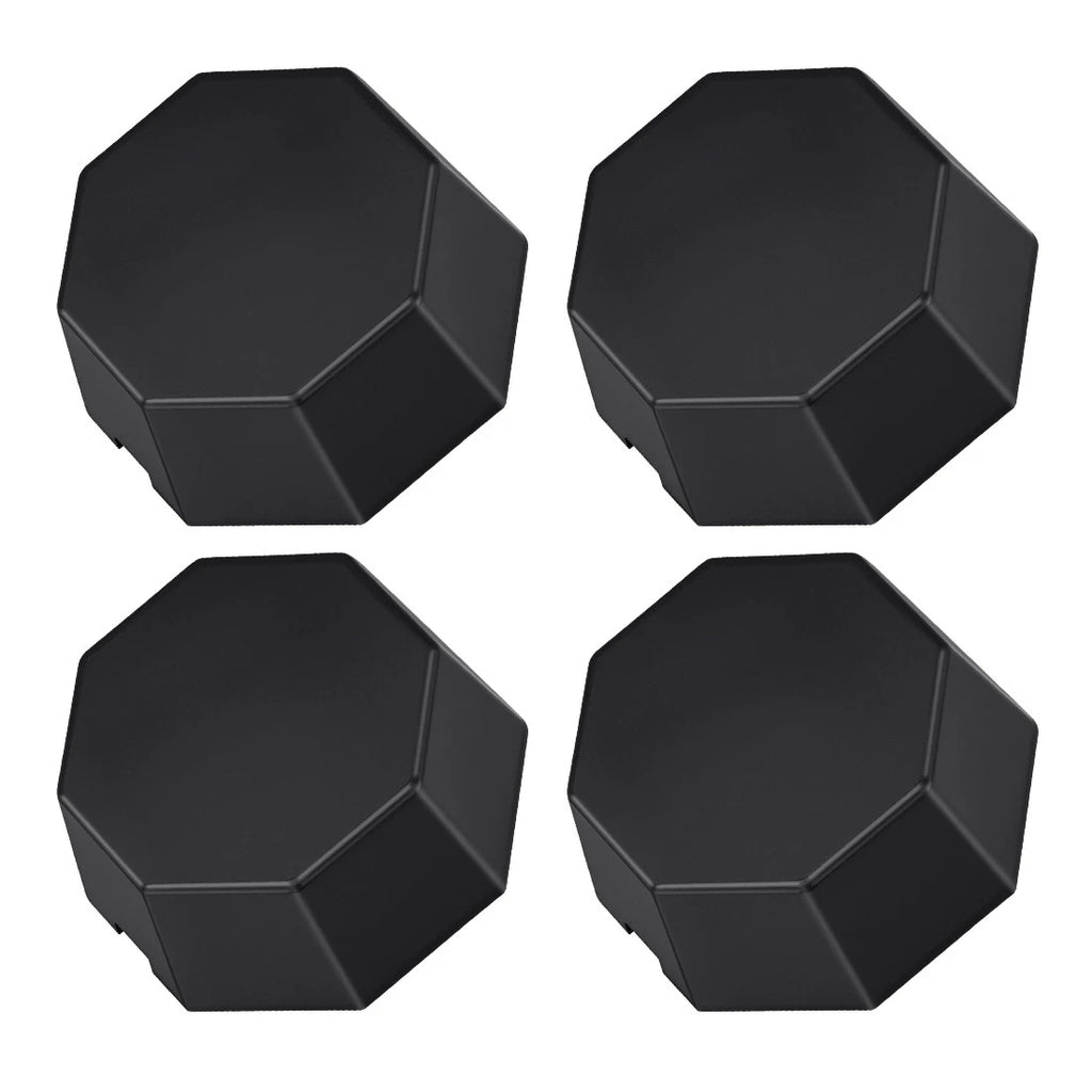 Set of 4 Matte Black Hub Caps for Polaris Sportsman 570 (2015–2025) 5451374-458