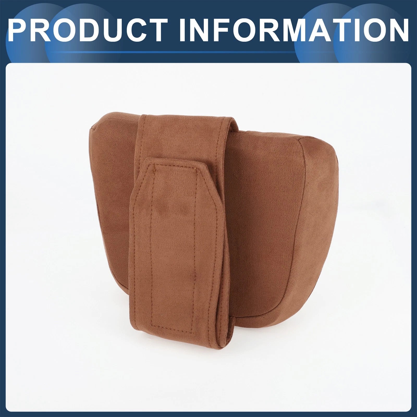 Memory Foam Neck Pillow for Universal Car Seats (1 Pc)