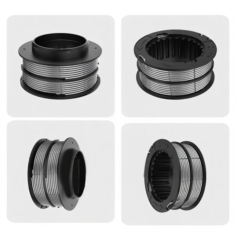 3X Spool Replacement for Greenworks 2930507 (5.2m, 2mm Nylon Line)