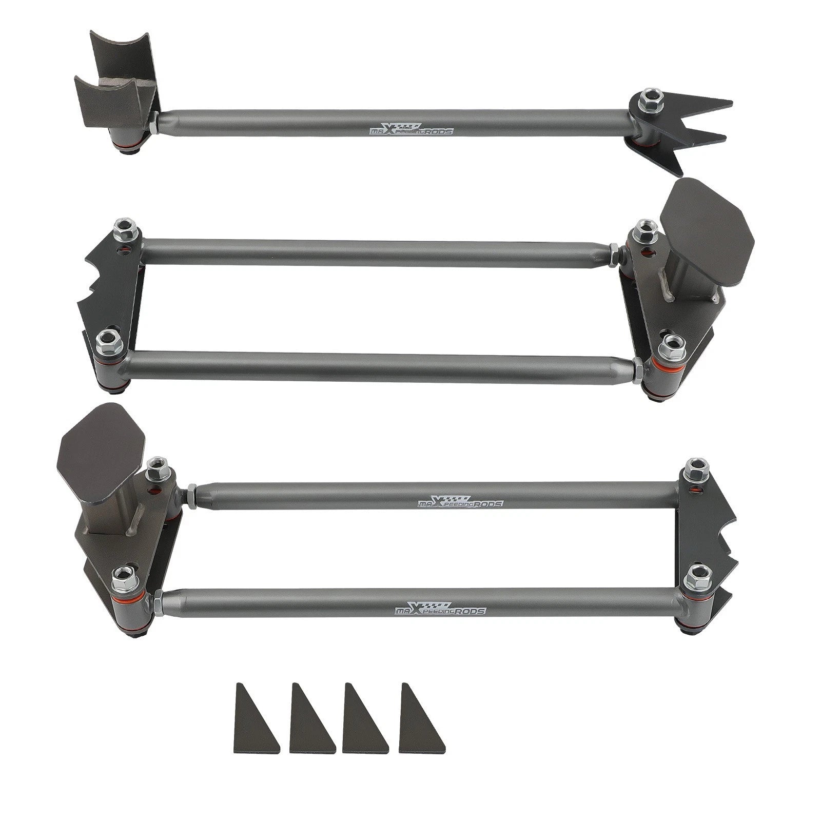 Weld On Parallel Axle 4 Link Suspension Mounts Kit for Classic Car