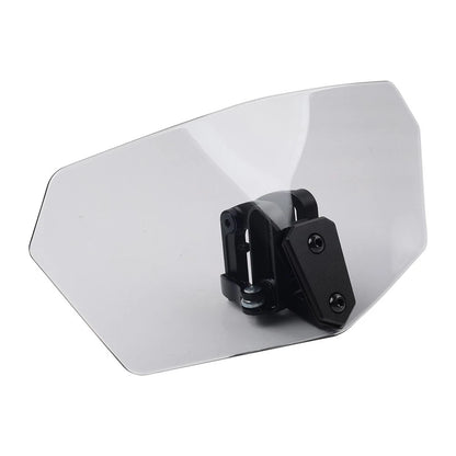 Adjustable Clip-On Windshield Extension for Motorcycle (Universal)