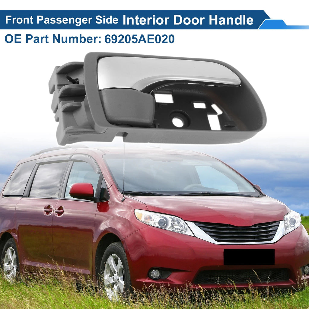 Front Driver Side Interior Door Handle Replacement for Toyota Sienna (2004–2010)