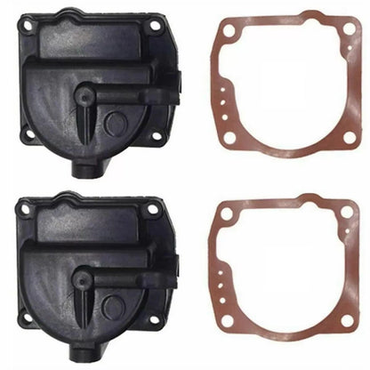 2X Carburetor Float Bowl Chamber for Johnson Evinrude (343870, 0433000, 766418)