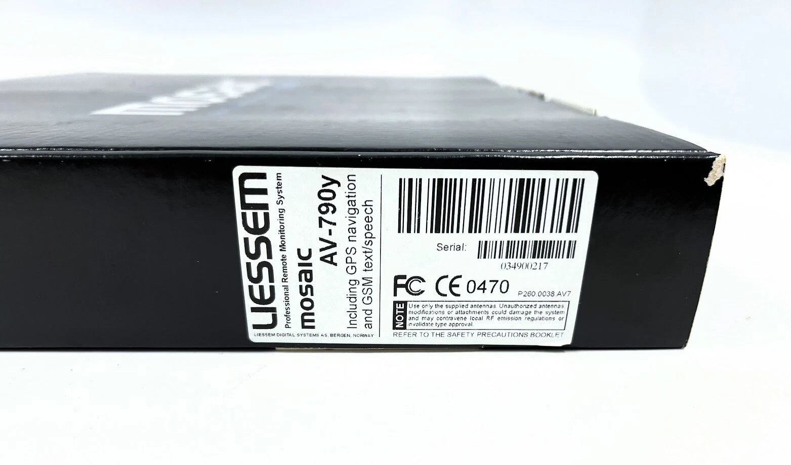 Liessem AV-790y for Mosaic-Modular (Supervision & Alarm Integration)