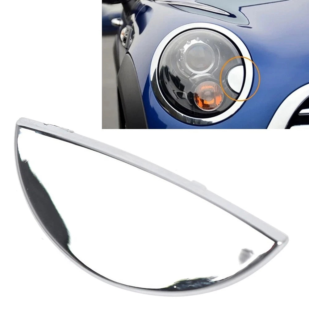 Right Headlight Washer Nozzle Cover Chrome for BMW Mini Cooper (2002–2008)