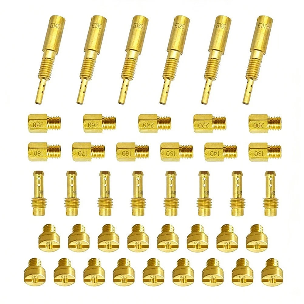 Carburetor Main Fuel Injector Nozzle Kit for Mikuni VM HSR HS40 (All Years)