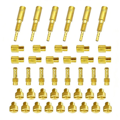 Carburetor Main Fuel Injector Nozzle Kit for Mikuni VM HSR HS40 (All Years)