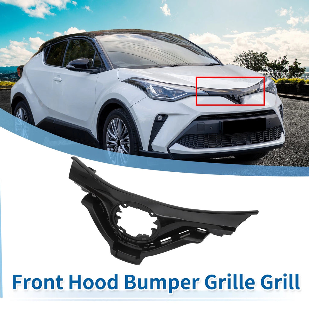 Front Hood Bumper Grille Grill Replacement for Toyota CHR (2018–2019)