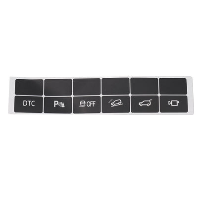 Replacement Stickers for X5 X6 Control Buttons (2014–2020)